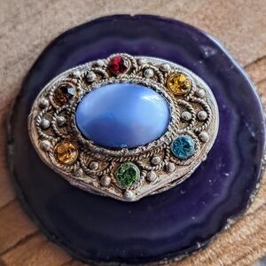 Vintage Florenza Miniature Trinket Box